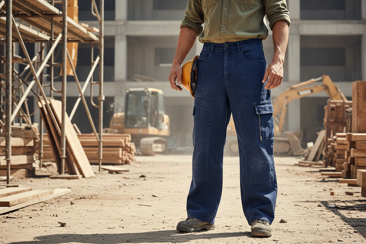 Gorse Workwear Cargo Trousers Lifestyle